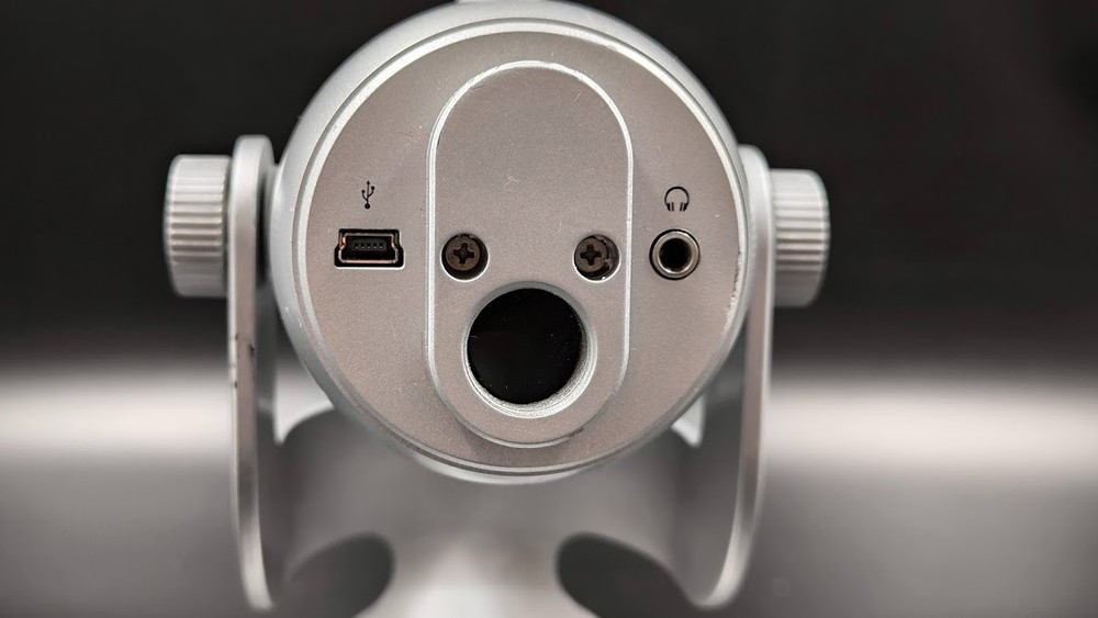 Blue Yeti Microphone Used Working Silver