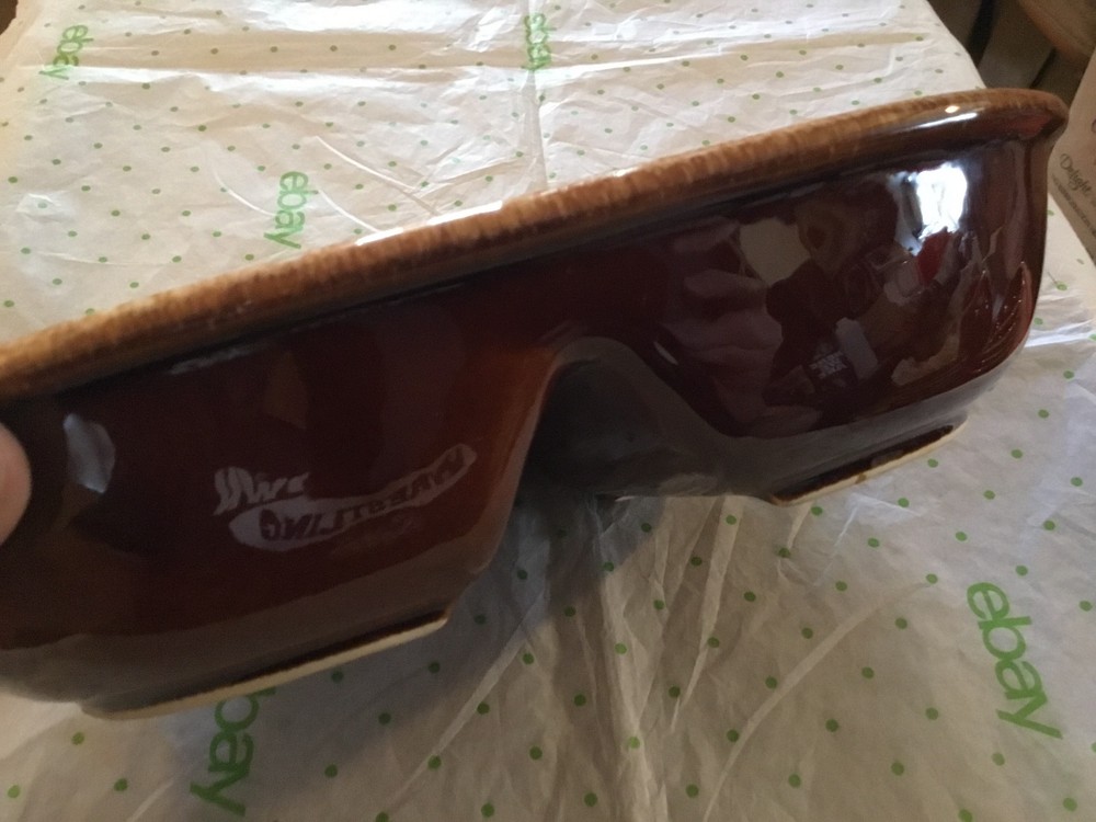 divided serving dish, HPCO Oven proof USA