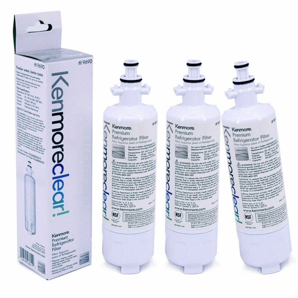 3 pack kenmore 9690 refrigerator water filter Fit for lt-700p
