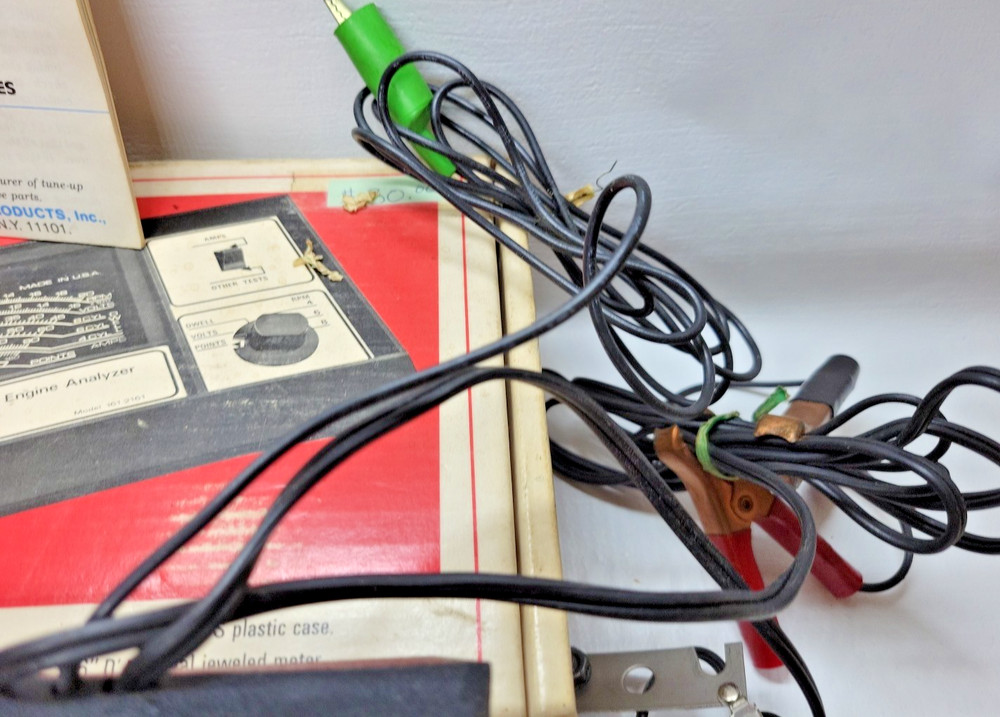 SEARS ENGINE ANALYZER M#282161,,1612161,PREOWNED TESTED ,WORKS, ORIGINAL BOX (B3