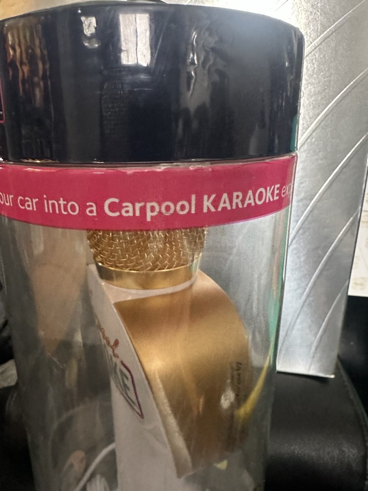 Never Removed James Gordon Singing Machine Carpool Karaoke Bluetooth Microphone
