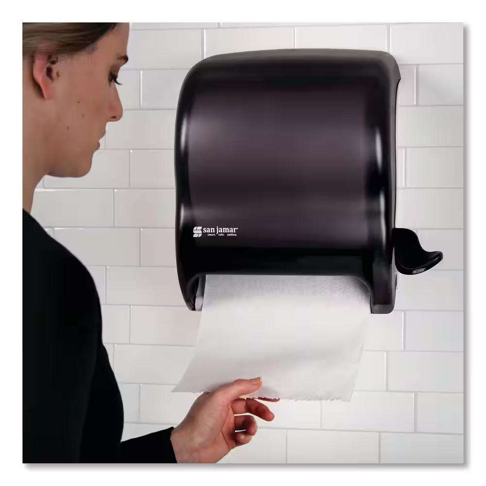 Element Black Lever Roll Towel Dispenser