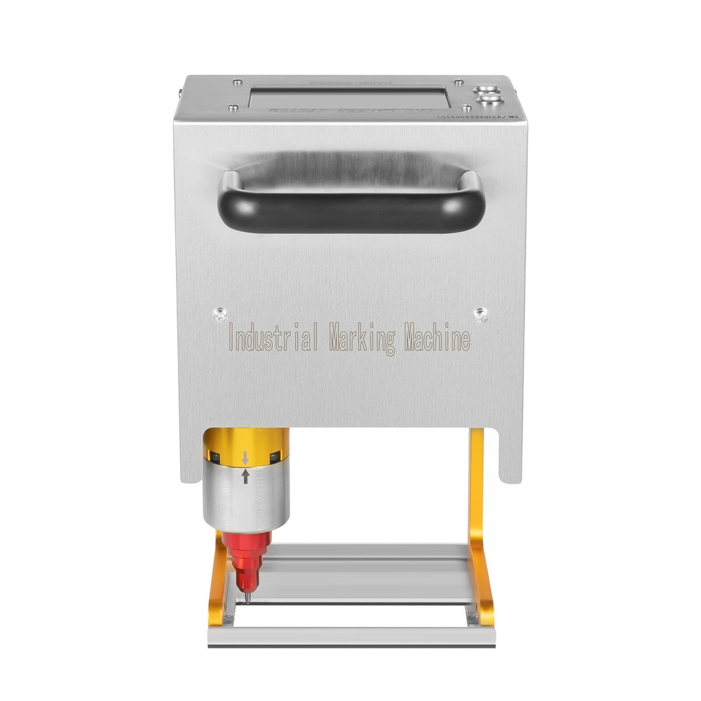 Portable Dot Peen Marking Machine Metal VIN Code Engraving Printer Touch Screen