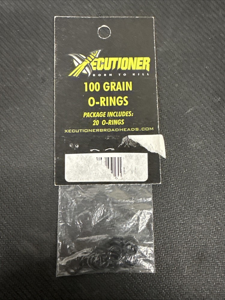 xecutioner broadheads Replacemnt O Rings