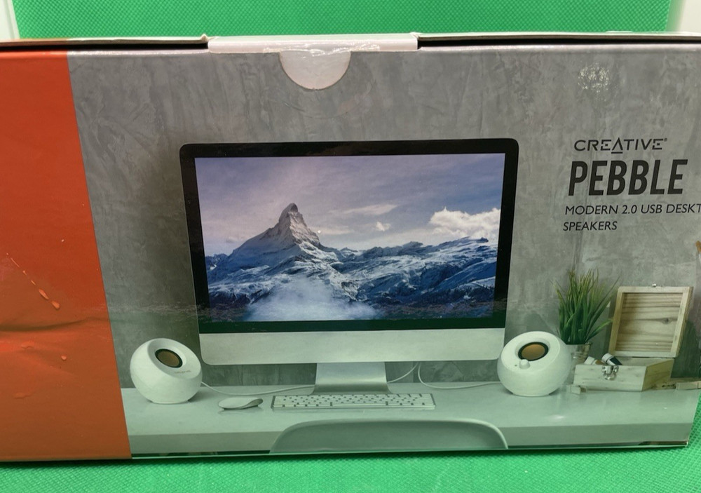 Pebble Modern 2.0 USB Desktop Speakers