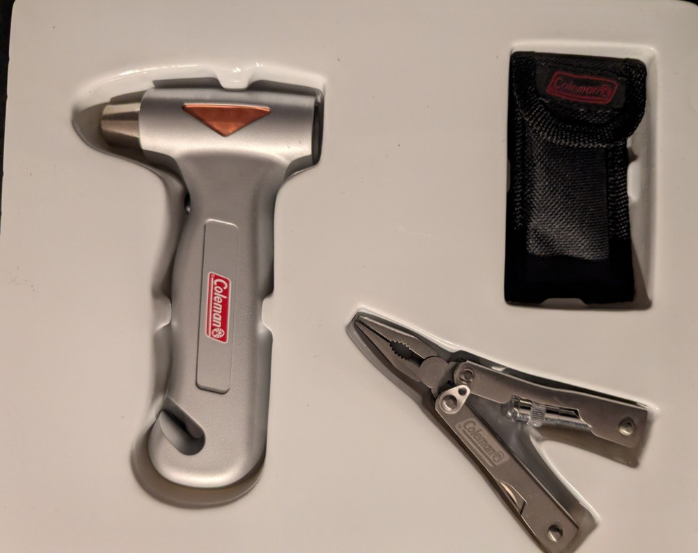 Coleman Multi-Tool and Emergency Hammer Gift Set