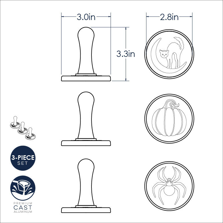 Nordic Ware Halloween Cookie Stamps