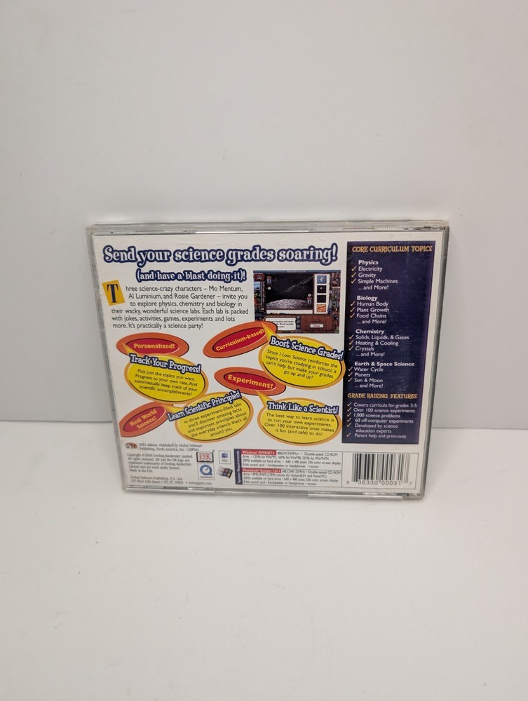 I Love Science Interactive Learning Windows 95/98/NT4