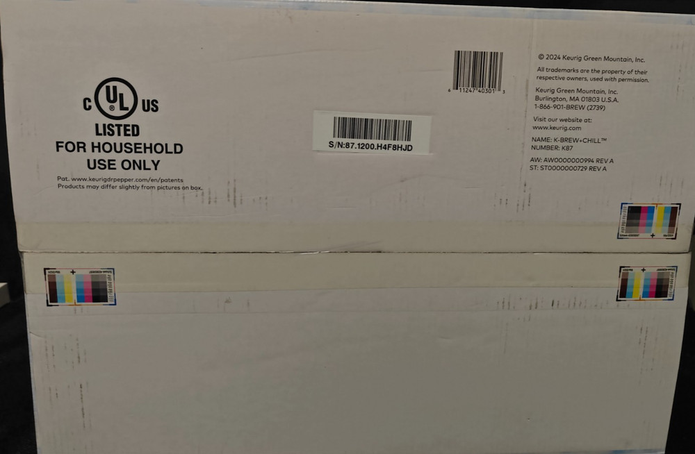 Keurig Brew & Chill 10-Cup Programmable Coffeemaker K87 Black