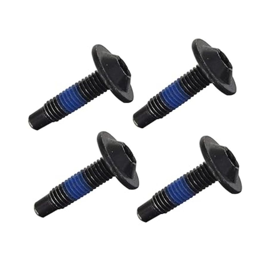 4PCS Tailgate Cap Spoiler Trim Hardware Mounting Screws Compatible - 4
