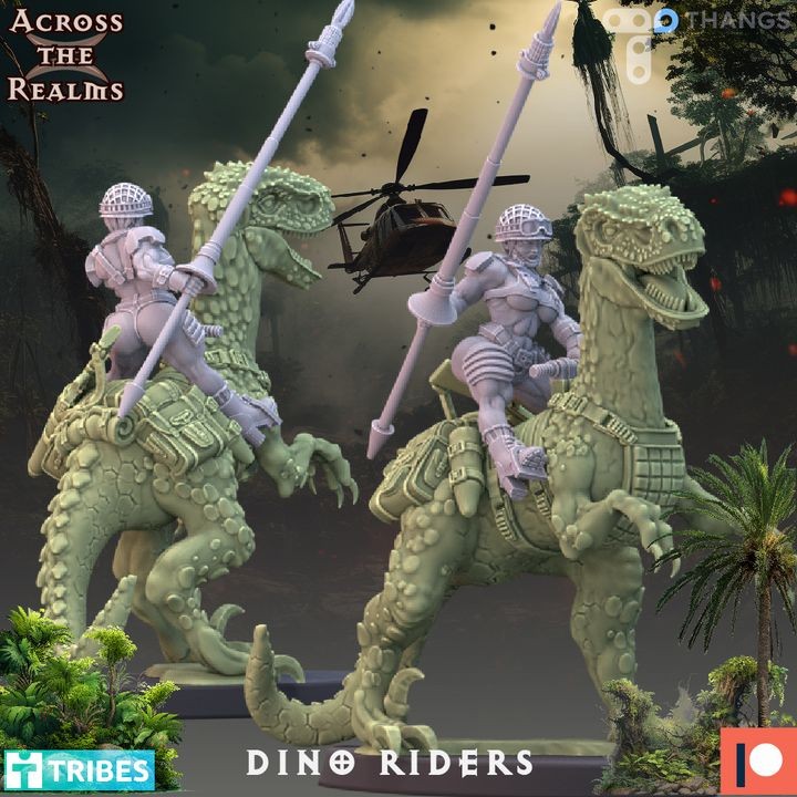 JUNGLE FIGHTERS DINO RIDERS