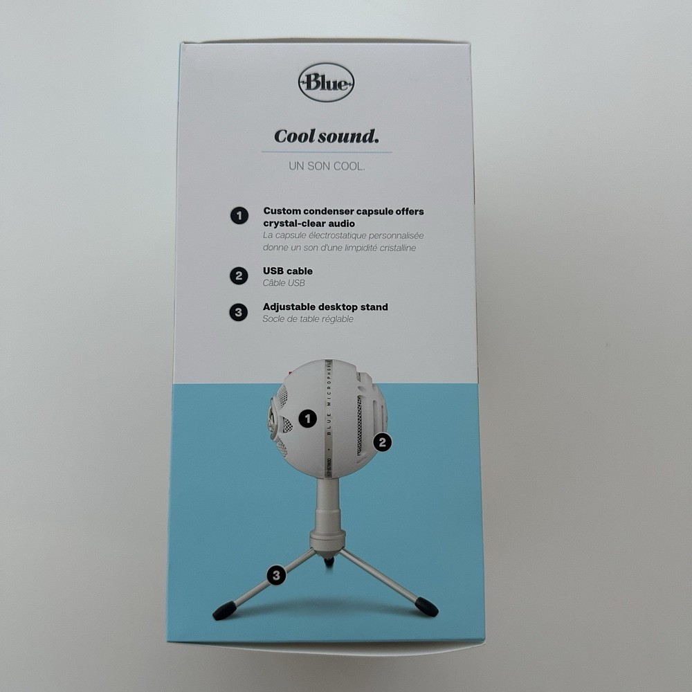 Logitech for Creators Blue Snowball iCE USB Microphone - White