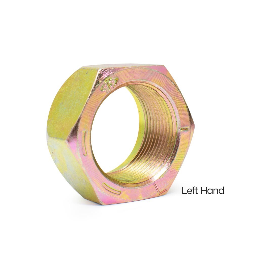 M-127 Stud-Piloted - Budd Wheel Outer Cap Nuts - Left-Hand Thread (10 Pack)