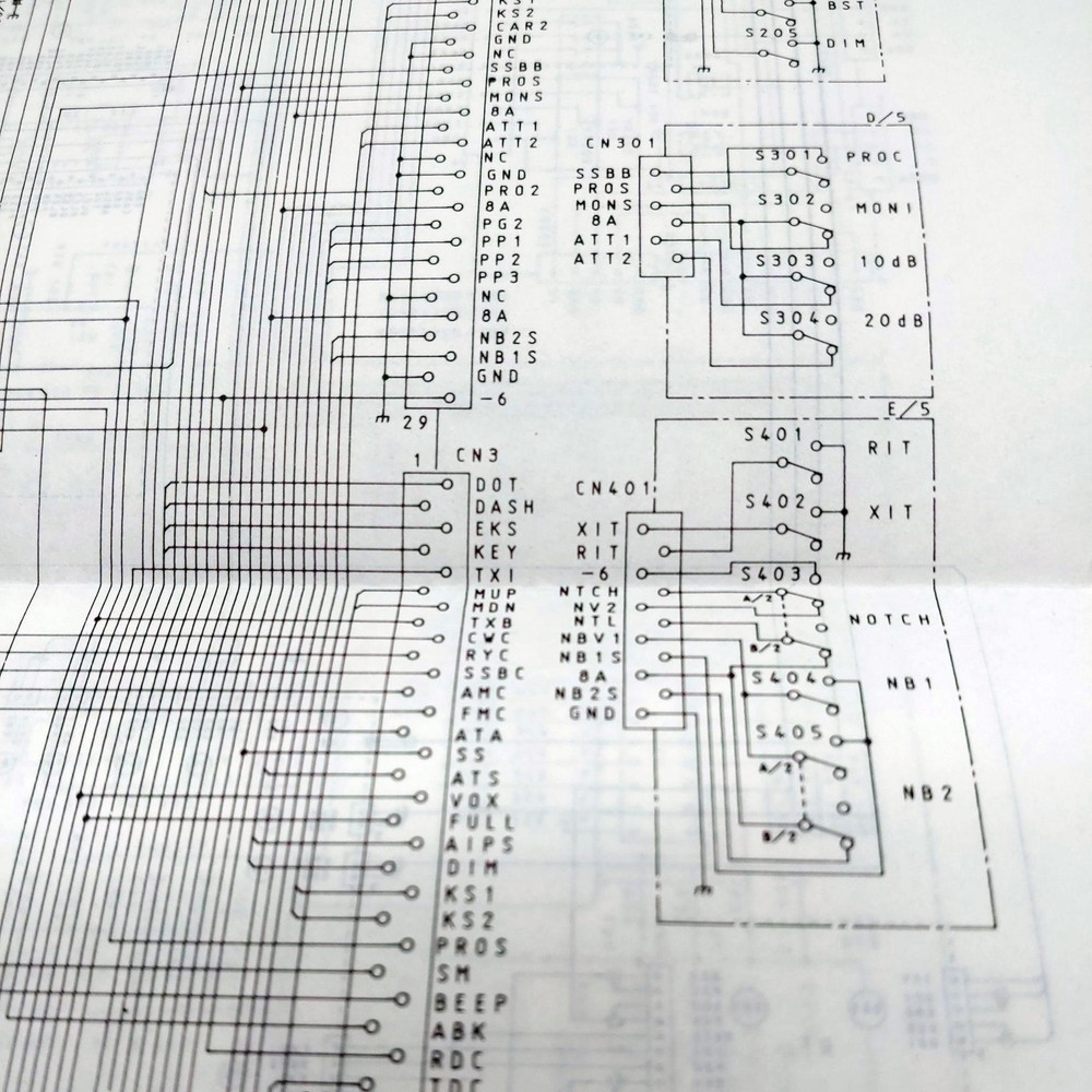 Kenwood TS-850S Large Format Schematic