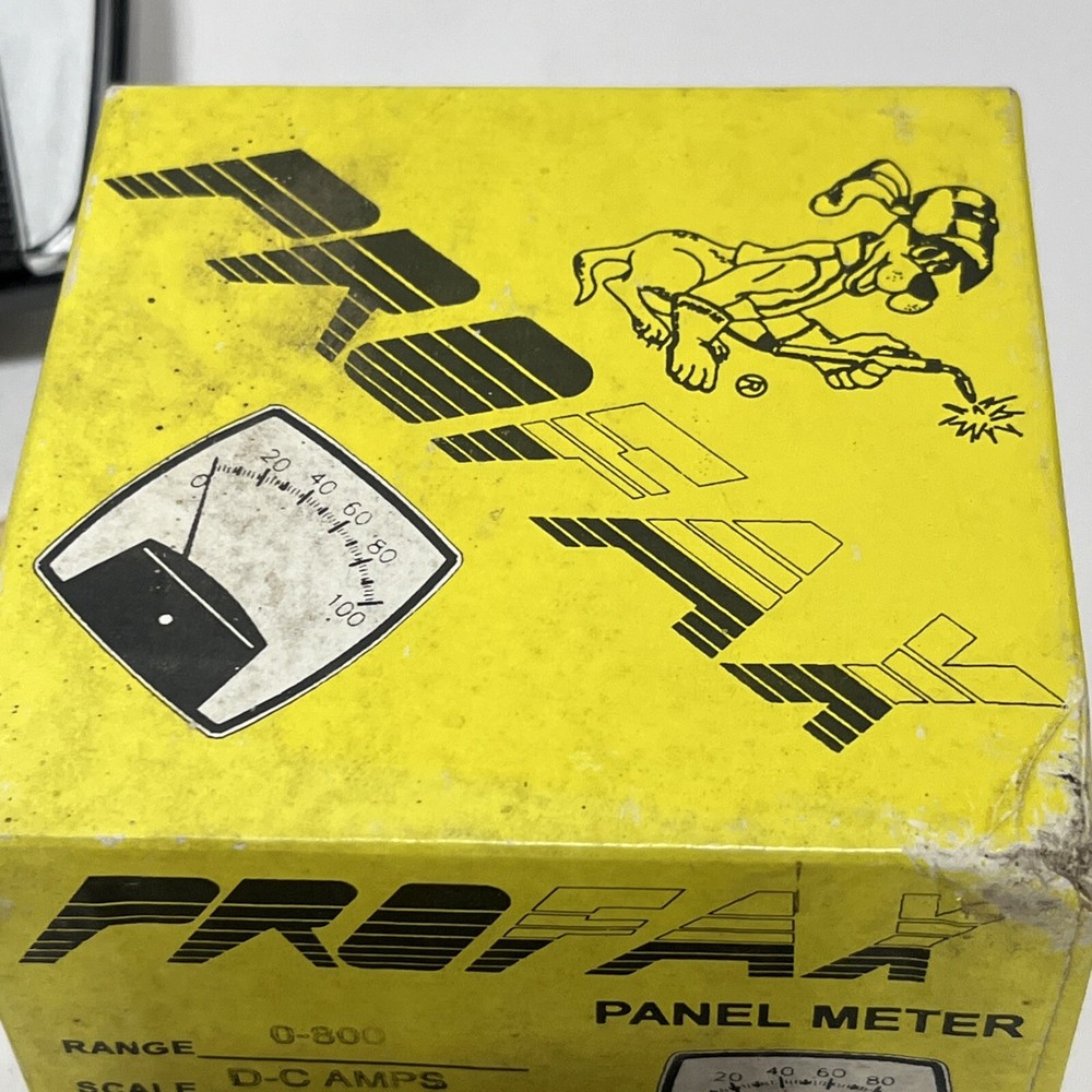 PROFAX PANEL METER 0-800 AMP DC
