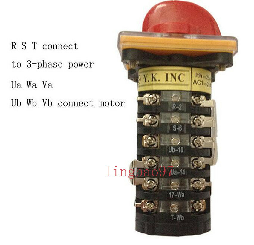 Milling Machine Forward Reverse Speed 6-section Switch For Bridgeport Mill Tool