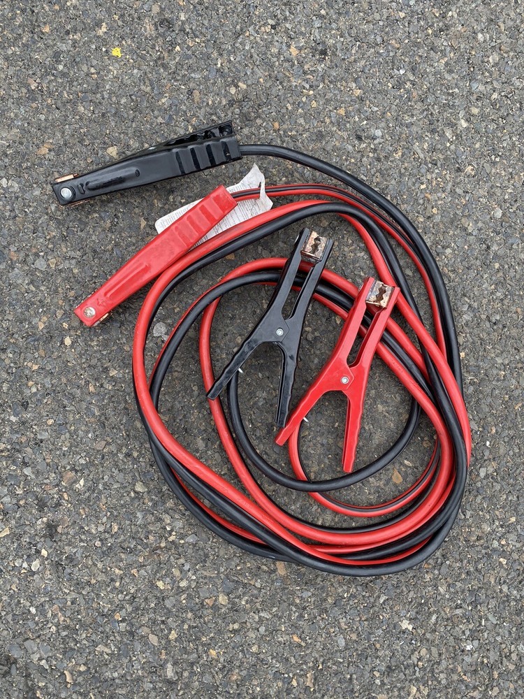 12 Ft Booster Cables Jumper Cables