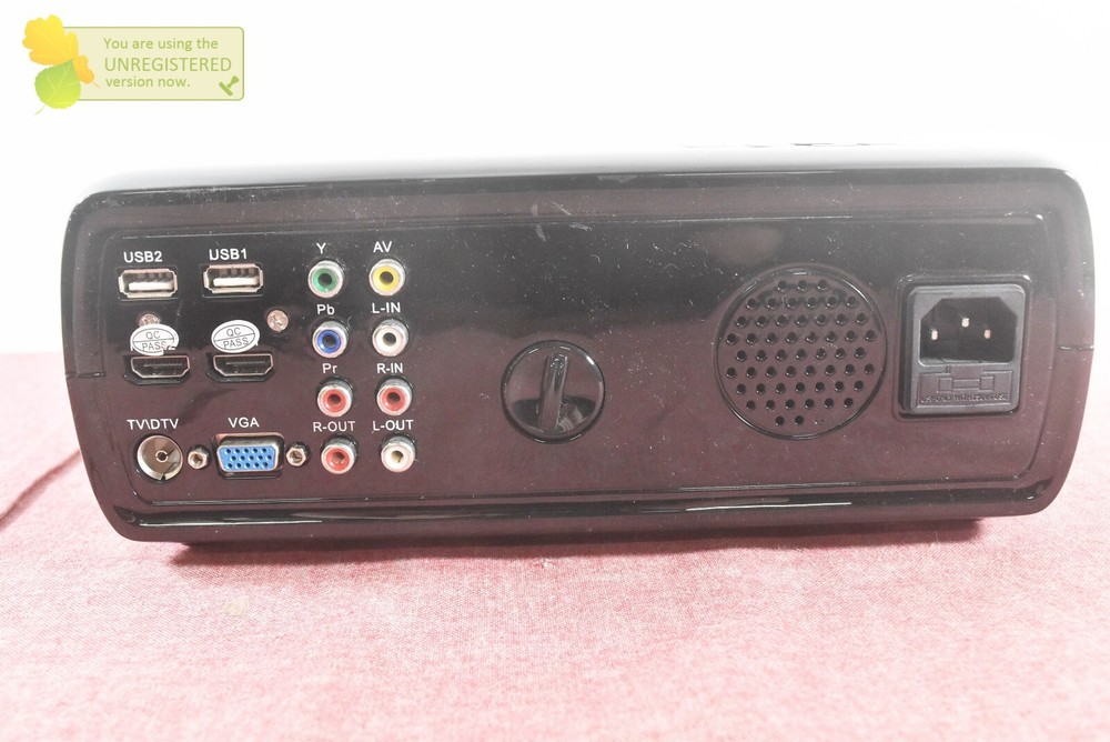 IRulu Mini LED Projector Black BL20