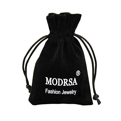 MODRSA Nose Studs for [1.5mm, 2.0mm, 2.5mm, 3.0mm], E2-18g-l shape stud(8pcs)