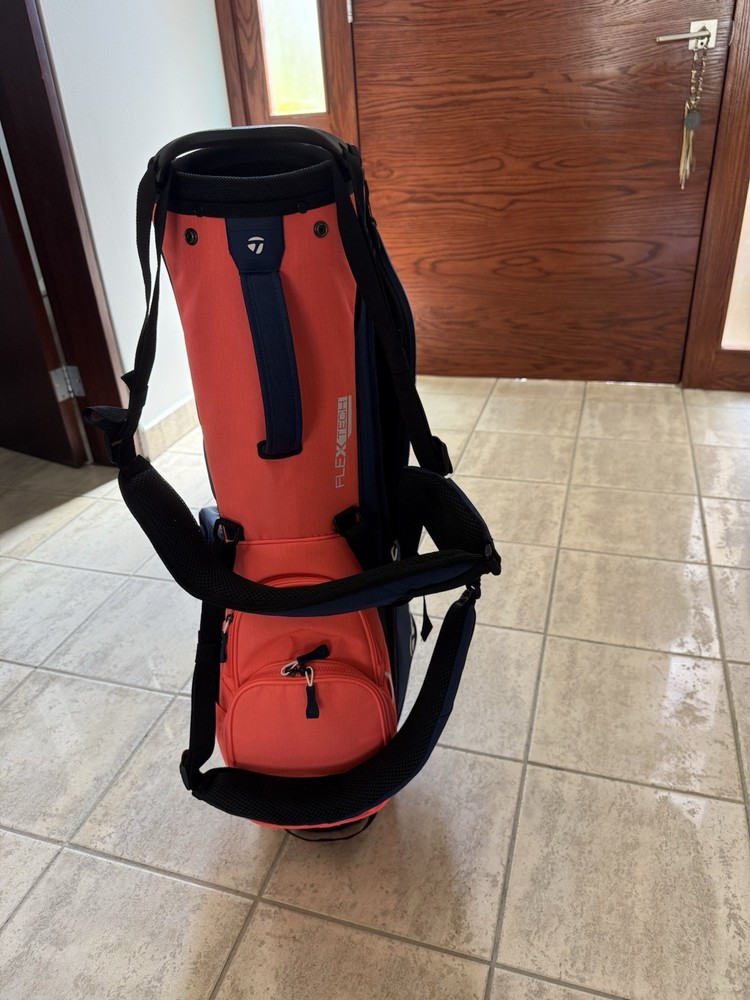 TaylorMade Flextech Stand Golf Bag Navy Blue