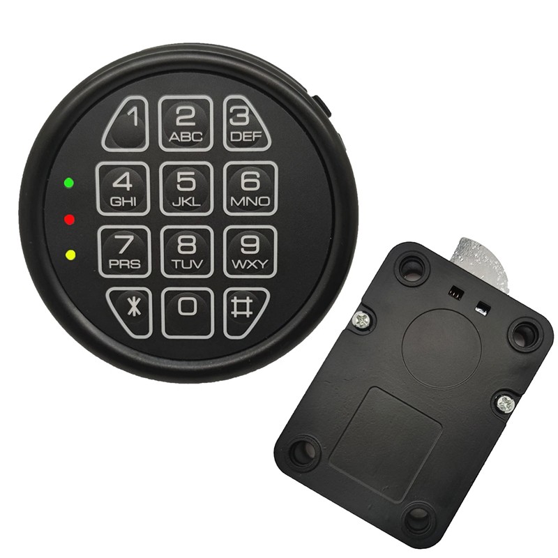 Black Keypad DIY Gun Safe Lock for Stack-On Elite / Electronics Replace Lock
