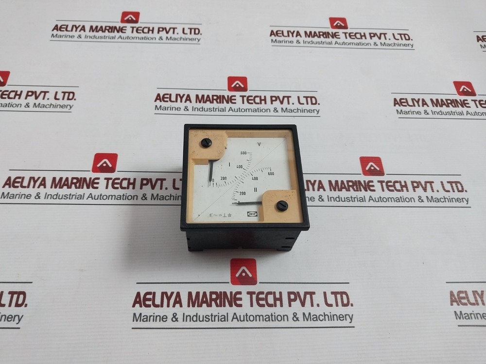 DEIF Double Voltmeter 0-600 V