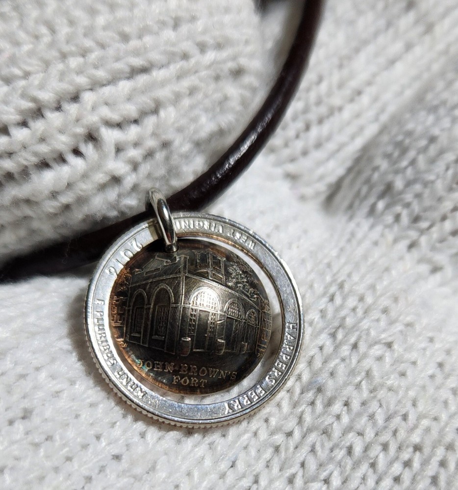 US QUARTER Coin Pendant Only Very Beautiful