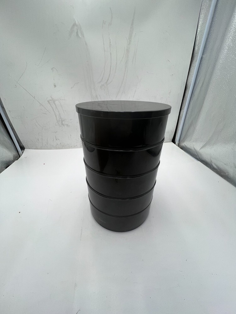 BOX OF 4 Eisco Screen Sieves Stackable Mesh 51060230 Black