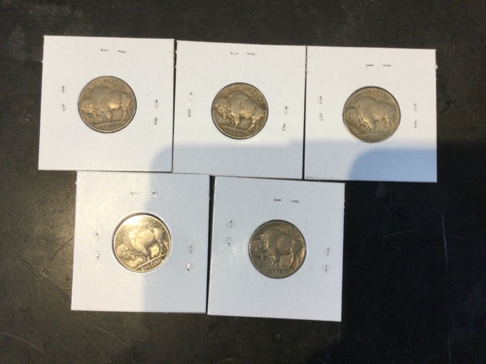 1924 Buffalo nickel in extra fine