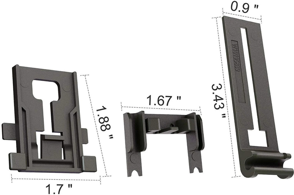 KDFE104HPS0 Kitchen Dishwasher Upper Adjuster Rack Kit