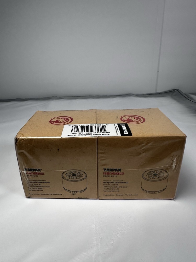 ZARPAX Fridge Deodorizers Model TCF10 Car, Closets, Kitchen, etc “2 Pack”