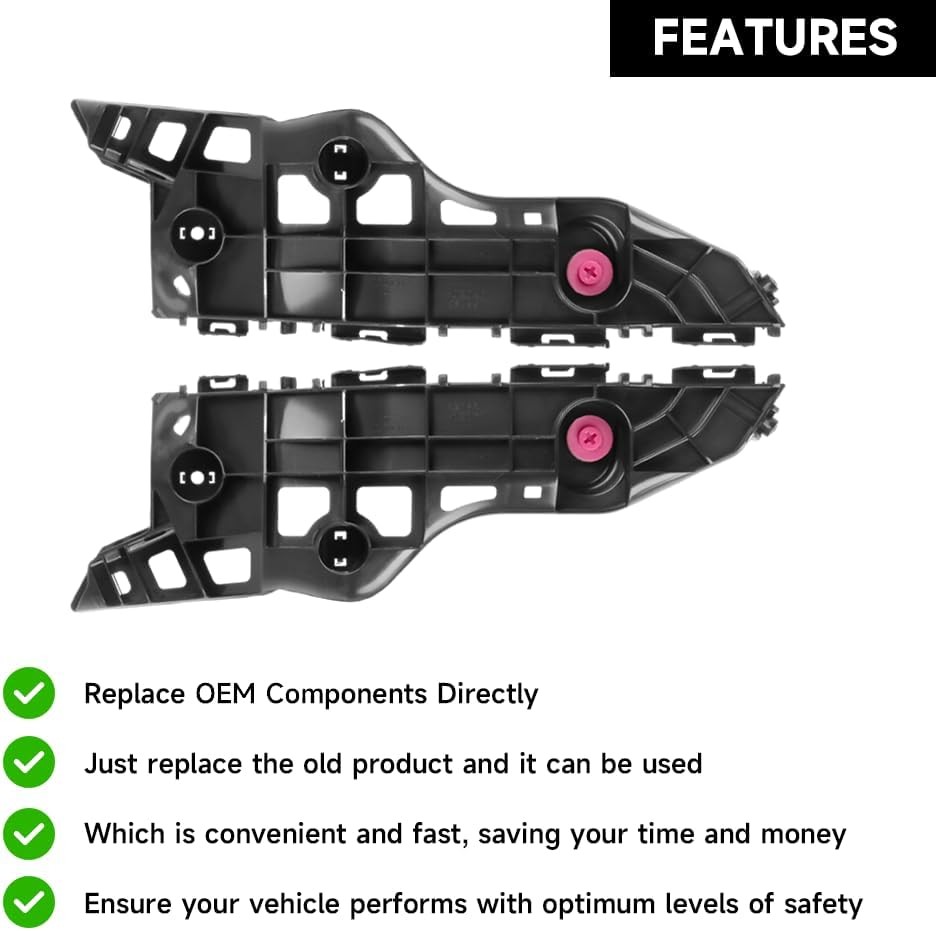 Front Bumper Bracket Bumper Mount Support Bracket - Compatible for 2.7L L4 - Gas