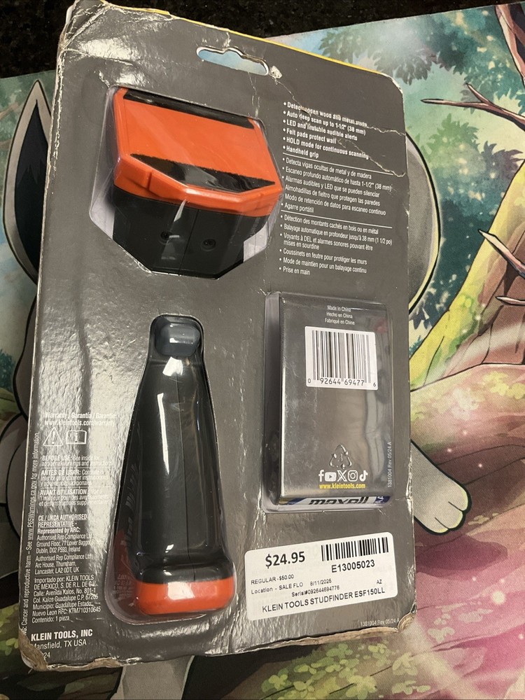 Klein Tools ESF100 Electronic Stud Finder