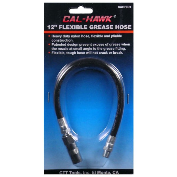 12" Replacement Flexible Grease Gun Hose 4500 PSI