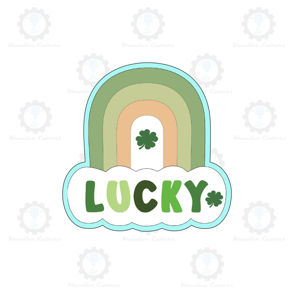 Lucky Rainbow Cookie Cutters