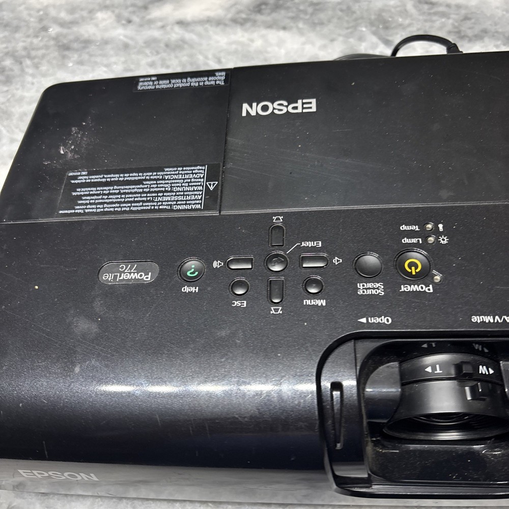 epson projector powerlite 77c