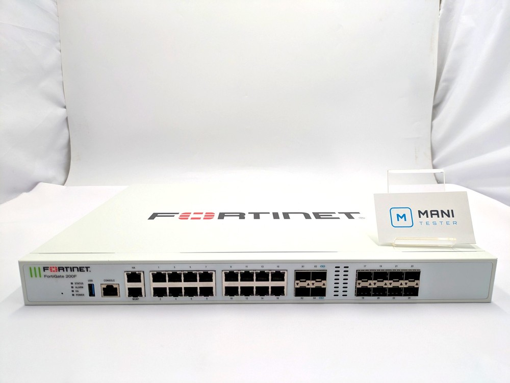 Fortinet FortiGate 200F FG-200F Next-Generation High-Performance Firewall