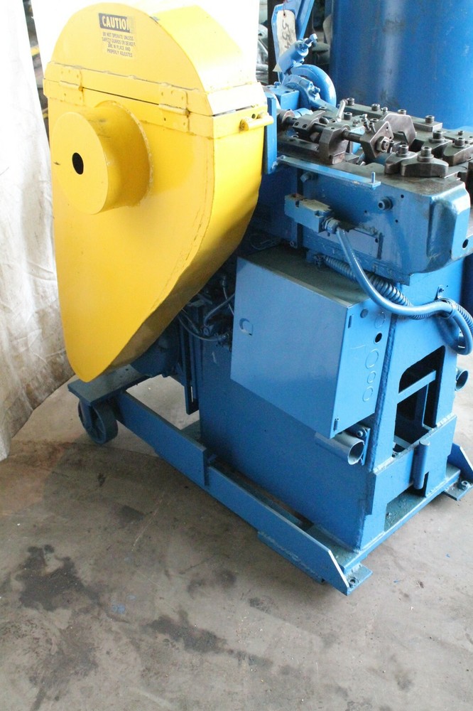 ROBERTS SINGLE STROKE END FORMING PRESS: YODER #55410