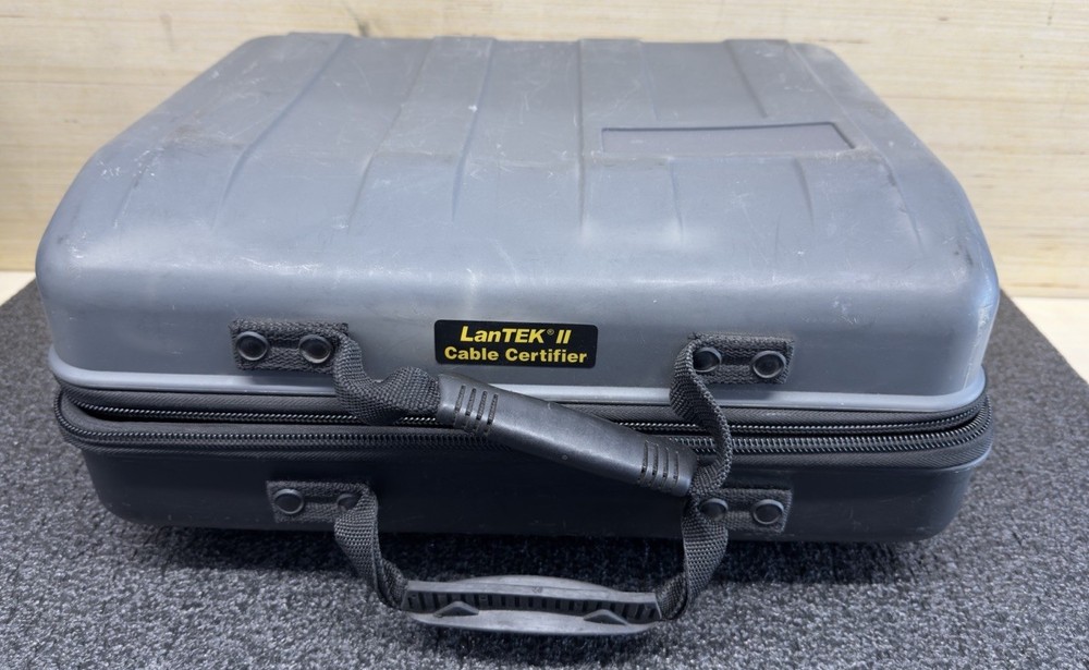 Ideal LanTEK II Cable Certifier Tester 500 MHz Testing Unit "READ"