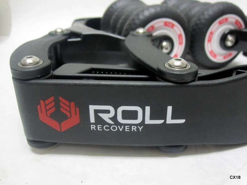 ROLL Recovery R8+ Carbon Black Deep Tissue Massage Roller