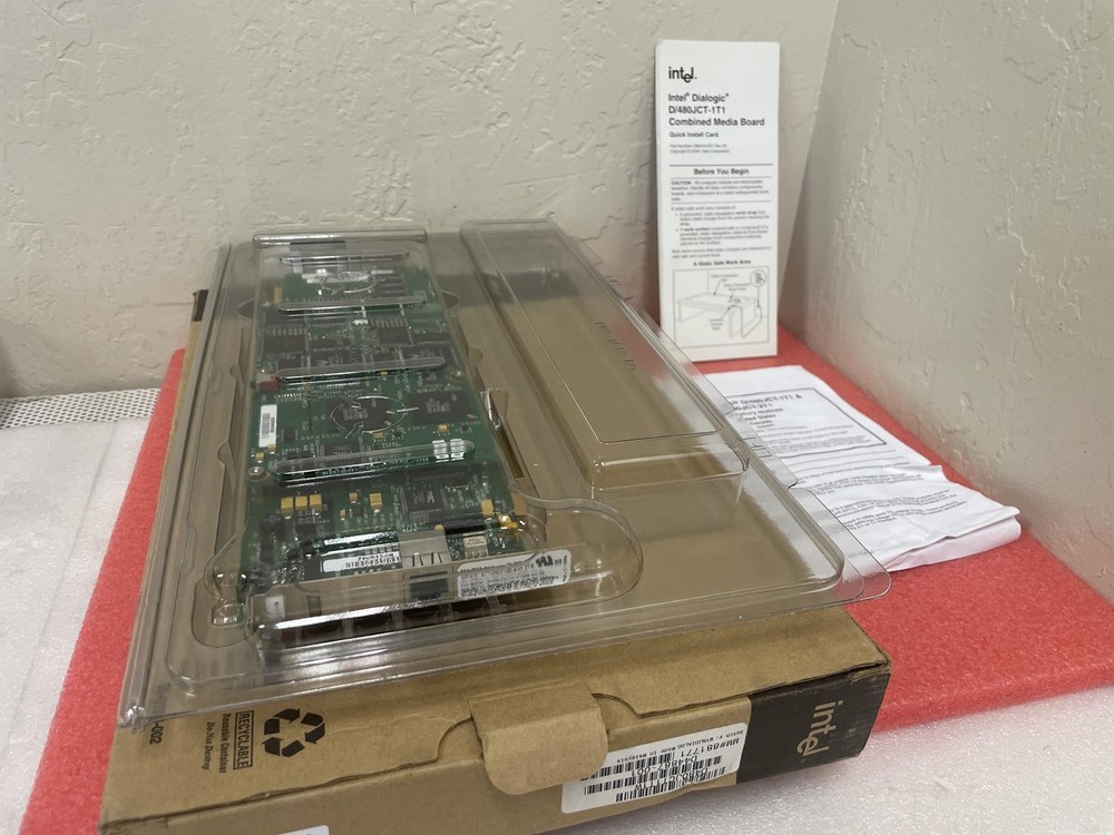 INTEL DIALOGIC D44888-001 PROCESSING MEDIA BOARD