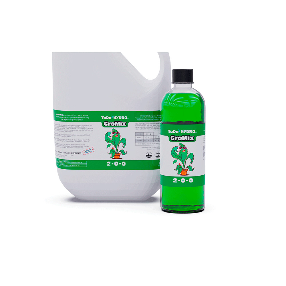 ToDo Hydro Mix Line Nutrient System, Plant Growth Formula Pack, 3 Solution 64 oz