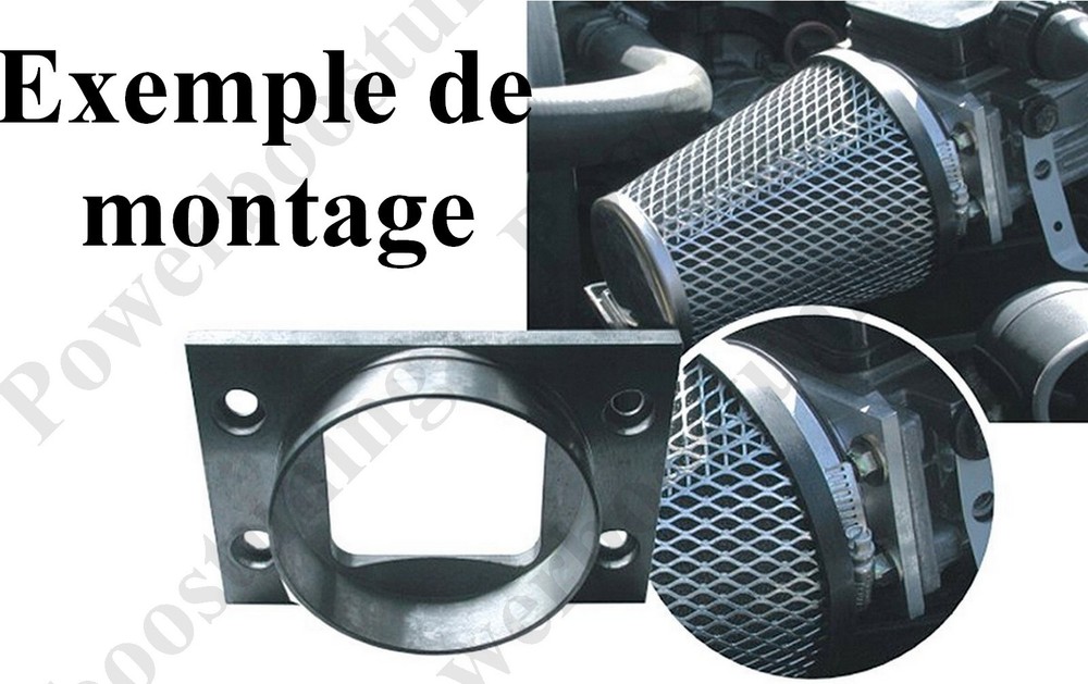 Adapter Fixation Ring Sleeve Connection For Car Flow Meter Filter