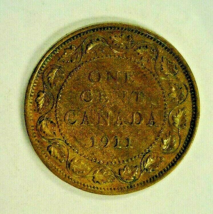 1911 CANADA LARGE CENT BU REDUCED 7/23/25 (8193)