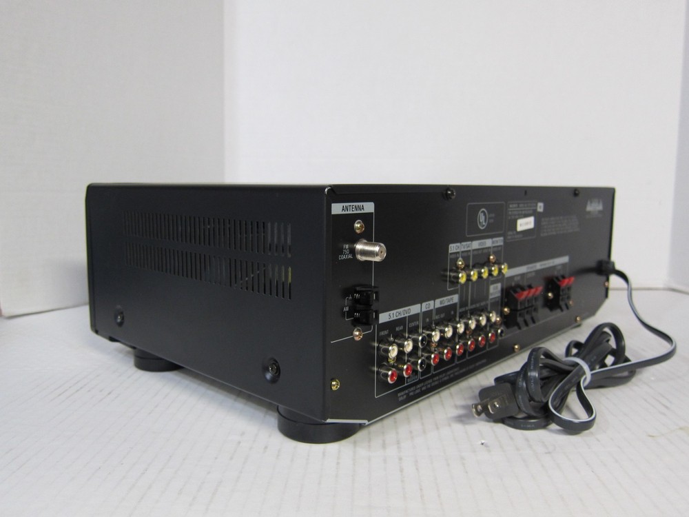 SONY STR-DE345 RECEIVER - Remote Control, Owner's Manual, AM Loop Antenna Bundle