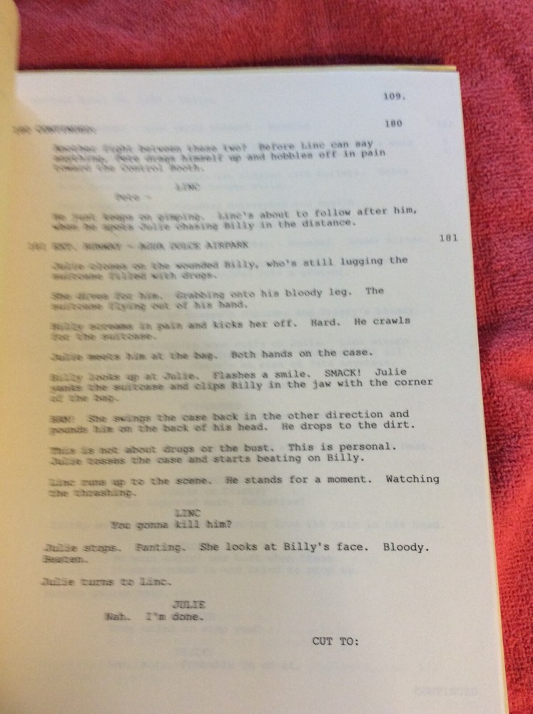 ORIGINAL SCRIPT THE MOD SQUAD CLAIRE DANES EDDIE GRIFFIN JOSH BROLIN LIPTON