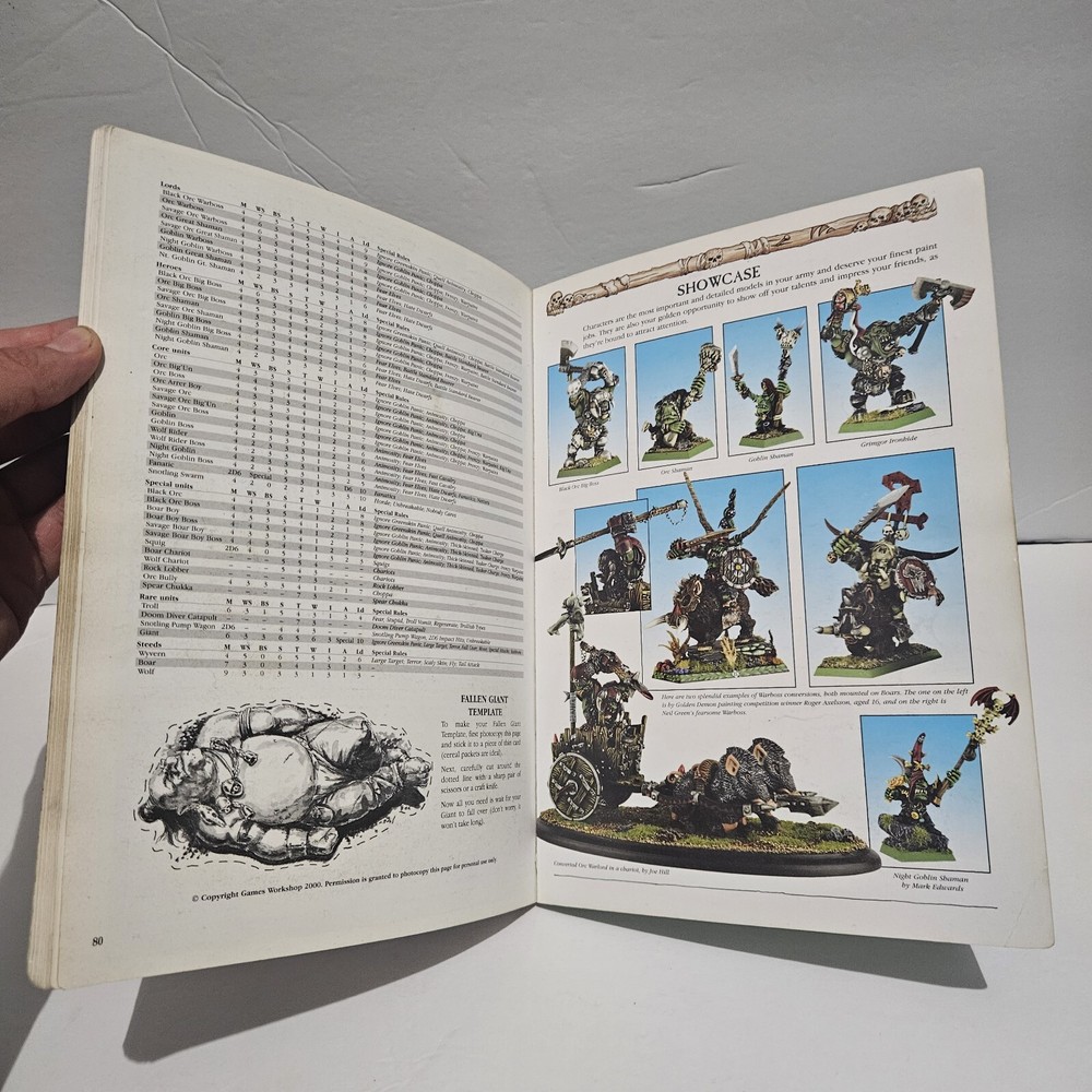 Warhammer Fantasy- Warhammer Armies Orcs and Goblins 2000
