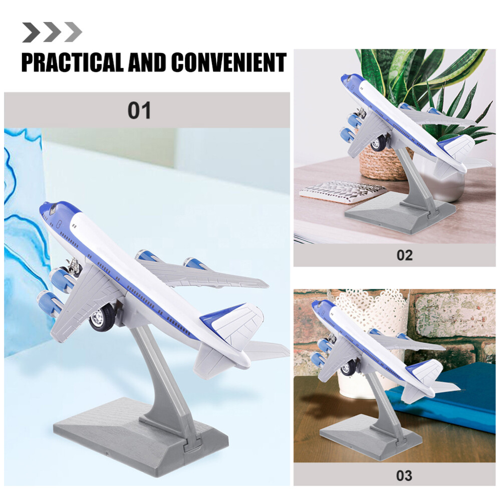 3Pcs Aircraft Model Stand Plastic Display Shelf Plane Airplane Holder Base
