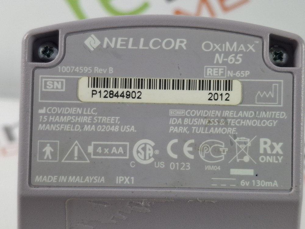 Nellcor Oximax N-65 Pulse Oximeter