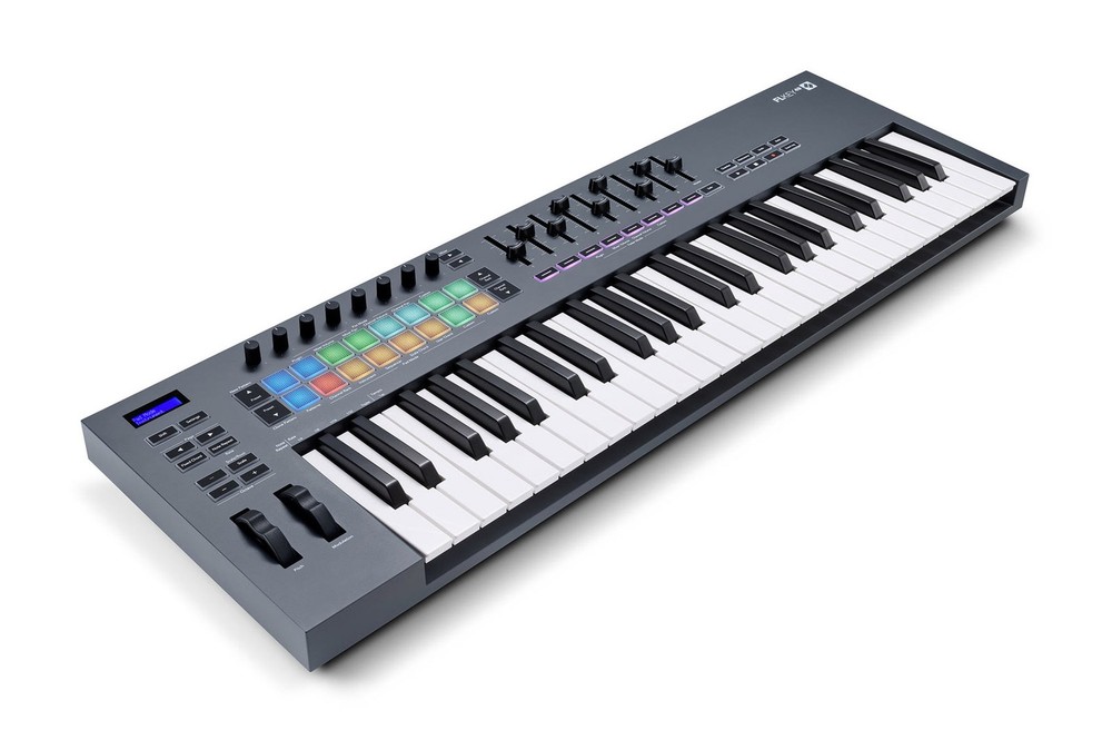 Novation FLkey 49 Key MIDI Keyboard Controller for FL Studio+Microphone